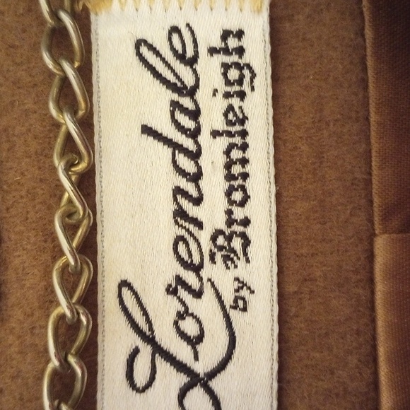 Brown wool coat - Picture 3 of 8